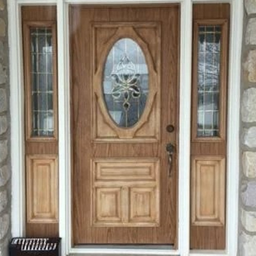 Before house with beige siding