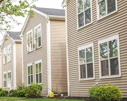 Windows on apartments